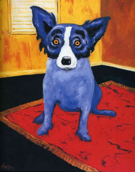 ART NOWA: George Rodrigue blue dog