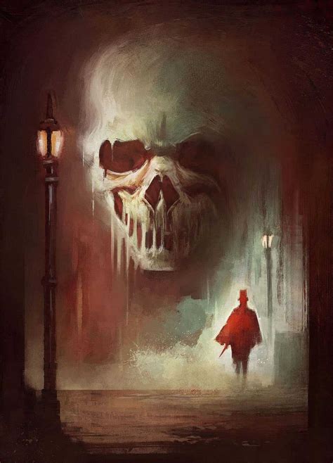 30 Spooky Digital Paintings for a Scary Halloween | Horror art draw ...