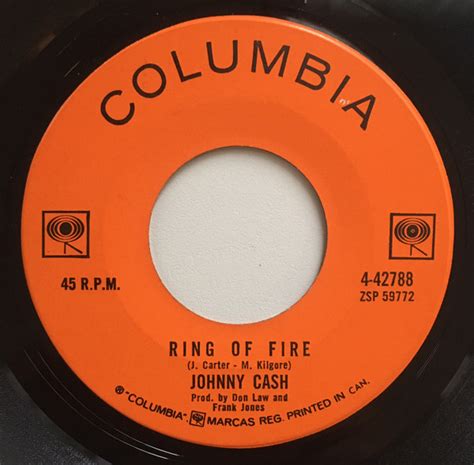 Johnny Cash - Ring Of Fire (1963, Vinyl) | Discogs