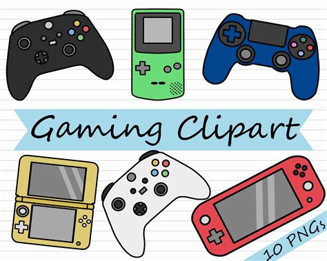 Portable Video Game Clip Art