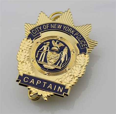 Nypd Captain Badge