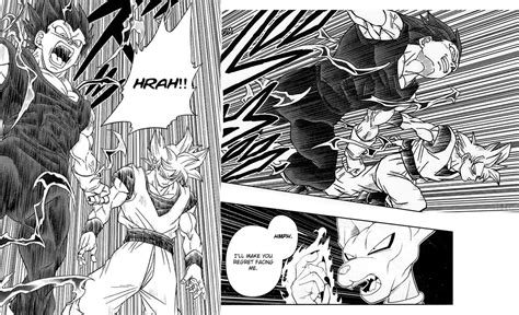 UE Vegeta and UI Goku vs Beerus (Manga) by TimBESD on DeviantArt