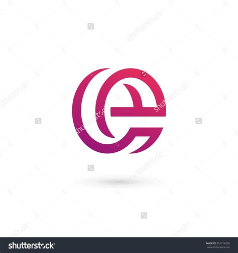 Letter E logo icon design template elements Preview. Save to a lightbox | Letter logo design ...