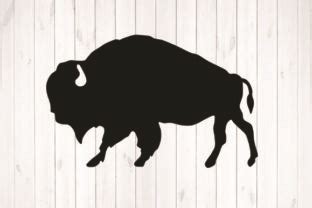 Buffalo Silhouette Svg Graphic by rayan · Creative Fabrica