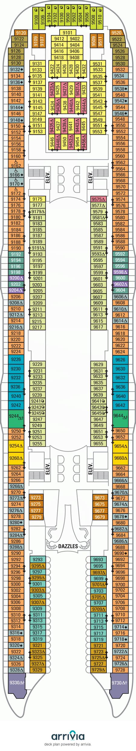 Oasis Of The Seas Deck Plans