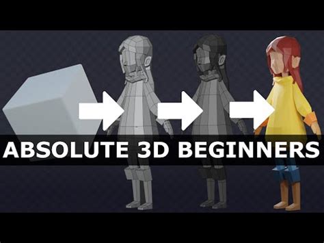 Tutorial: Blender MODELLING For Absolute Beginners | Low Poly Girl ...