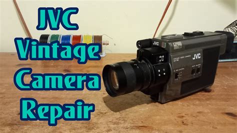 JVC GX 78 Vintage Video Camera Repair and Test - YouTube