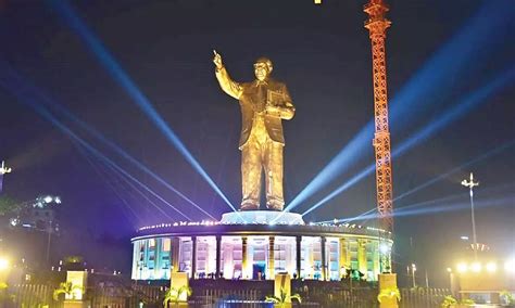 Hyderabad: KCR to unveil iconic Ambedkar statue today