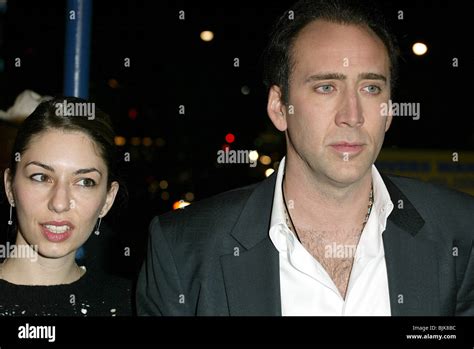 Sofia Coppola And Nicolas Cage