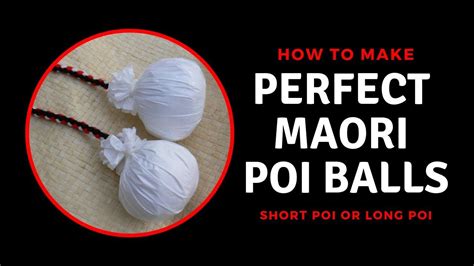 How to make Maori poi balls—long or short - YouTube | Diy poi, Maori, Maori designs