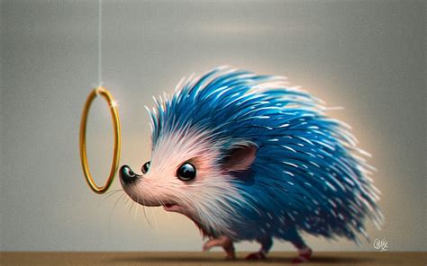 Sonic the real hedgehog, fantasy, hedgehog, luminos, ricardo chucky ...