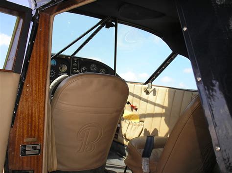 Beechcraft Model 17 "Staggerwing", interior | Flickr - Photo Sharing!