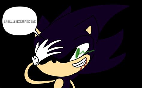 Dark Sonic - Fan Art & Comics - Sonic Stadium