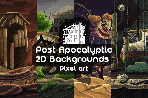 Free Post Apocalyptic Pixel Art Game Backgrounds - CraftPix.net