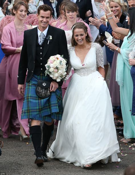 Andy Murray and Kim Sears' wedding at Dunblane Cathedral | Daily Mail Online