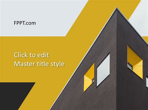 Free Architecture Concept PowerPoint Template - Free PowerPoint Templates