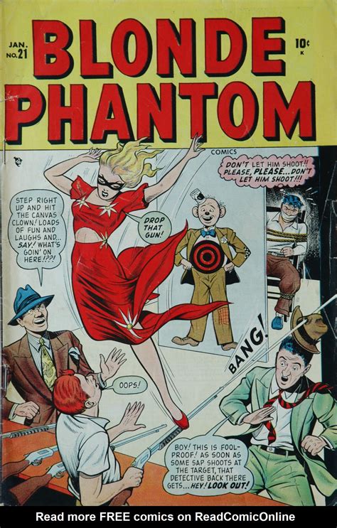 Read online Blonde Phantom Comics comic - Issue #21