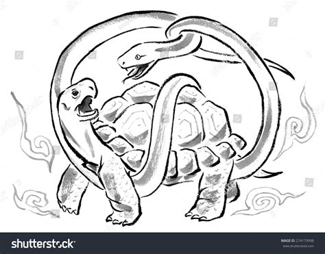 Black Tortoise (Chinese Mythology) Stock Photo 274173998 : Shutterstock