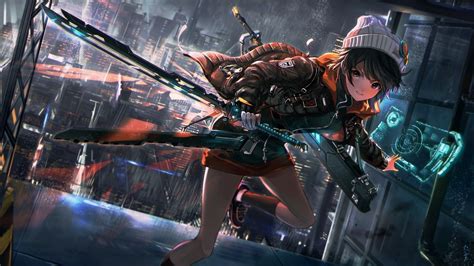 Futuristic Anime Wallpapers - 4k, HD Futuristic Anime Backgrounds on WallpaperBat