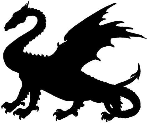 Free Dragon Silhouette, Download Free Dragon Silhouette png images, Free ClipArts on Clipart Library