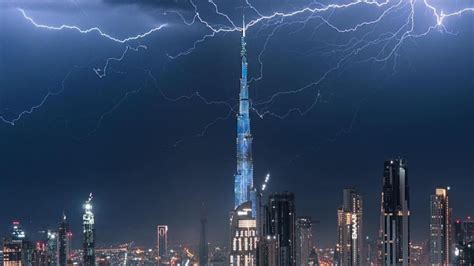 Watch | A Massive Storm Is Taking Over The UAE Right Now | Harper's Bazaar Arabia