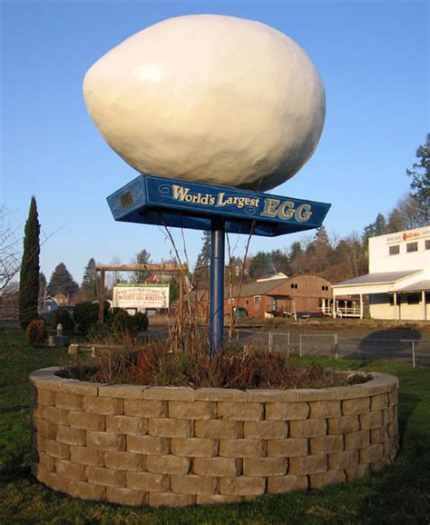 World's Largest Egg in Winlock, Washington image - Free stock photo ...