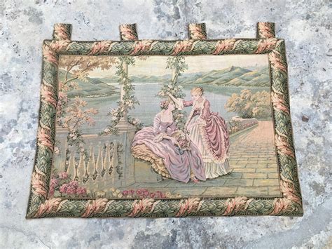 Antique French Tapestry Vintage French Tapestry Wall Hanging | Etsy