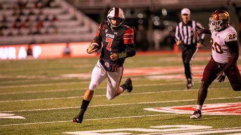 Cameron Rising || Utah Utes Quarterback || 2021 Sophomore Highlights ...