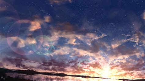 Sunset, Original 4K, Cloud, Sky, Starry Sky | HD Wallpapers & Pictures ...