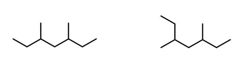 which choice is a constitutional isomer of this molecule