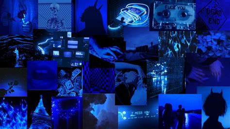 Dark Blue Aesthetic | Dark blue wallpaper, Blue aesthetic dark, Laptop wallpaper