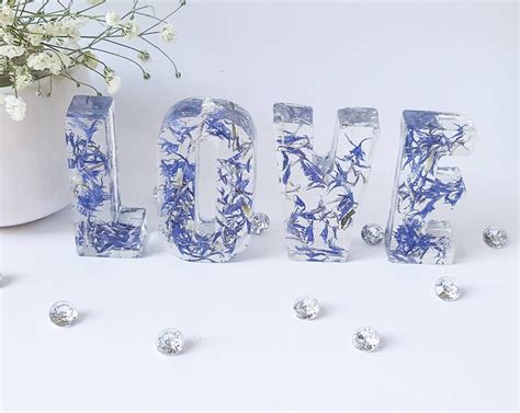 Flower Wedding Letters Wedding Table Decor Top Table - Etsy