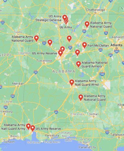 Military Bases In South Carolina Map