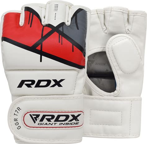 RDX MMA Gloves for Grappling Martial Arts | D-Cut Palm Maya Hide ...