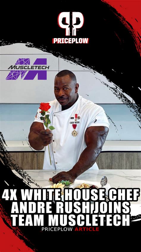 Chef Rush Joins Team MuscleTech: Delicious Protein Recipes Incoming!