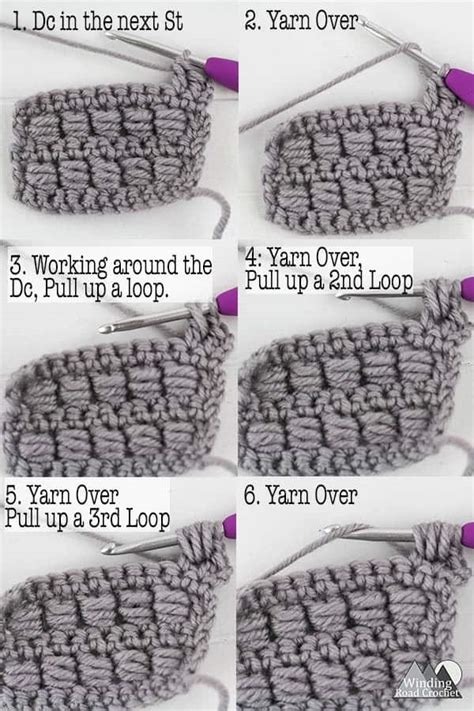 Bead Stitch Crochet Tutorial - Winding Road Crochet