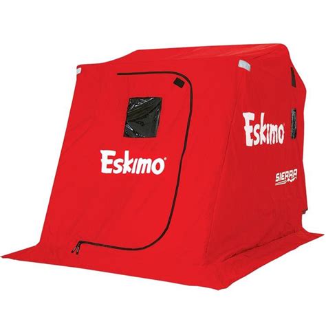 Eskimo Sierra Flip Ice Fishing Shelter - Red | Sportsman's Warehouse