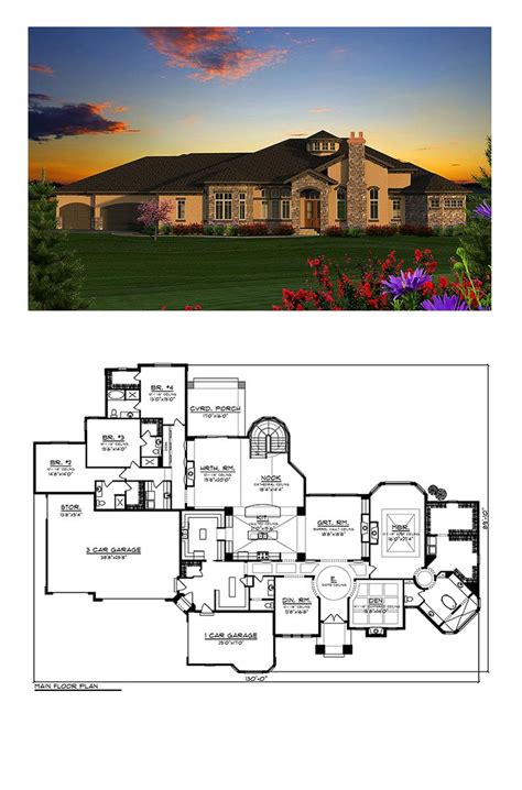 49 best images about Tuscan House Plans on Pinterest | Front courtyard, House plans and Outdoor ...