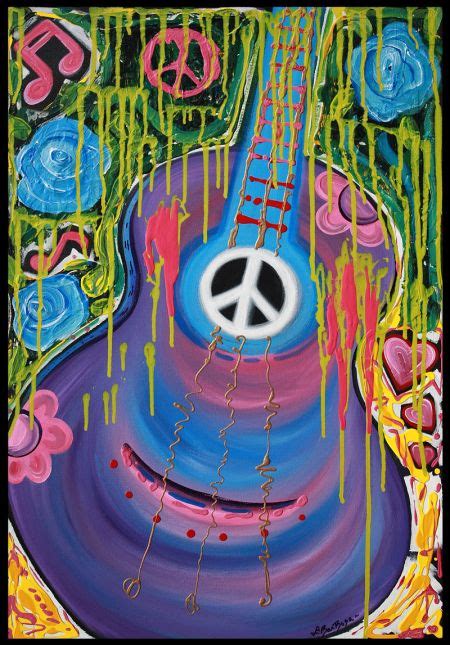 Peace Guitar Artwork