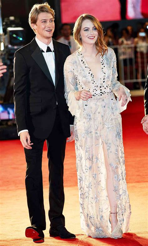 Joe Alwyn Walks Venice Film Festival Carpet with Emma Stone | PEOPLE.com