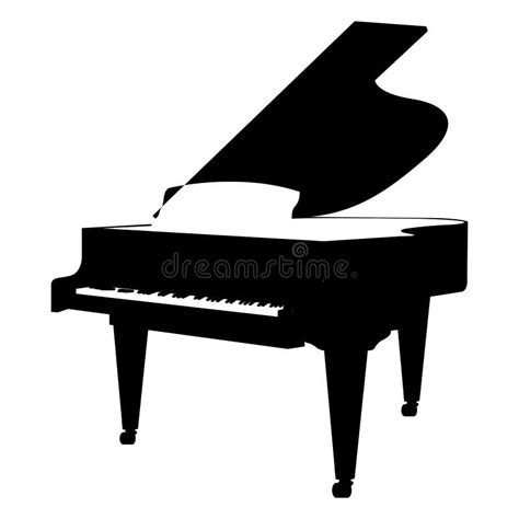 Piano Silhouette Stock Illustrations – 9,111 Piano Silhouette Stock ...