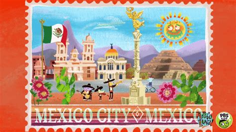 Mexico City Illustration GIF by PBS KIDS - Find & Share on GIPHY