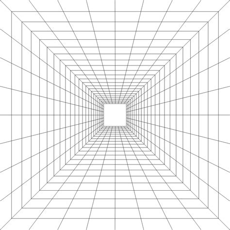 Improved Perspective Grid - Openclipart