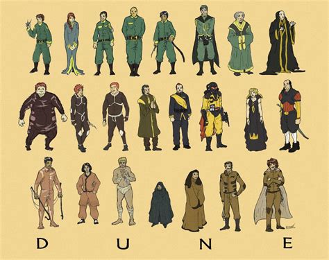 Dune characters | Dune characters, Dune art, Dune