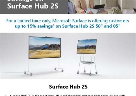 Microsoft Surface Hub 2S Promotion | Data-Smart Computers