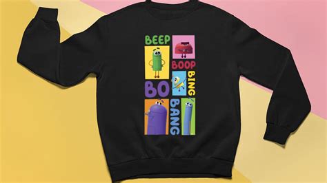 Storybots Characters Box Up t-shirt - Kutee Boutique