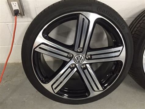 F/S: 19" OEM Golf R wheels - Volkswagen Forum - VW Forums for Volkwagen ...