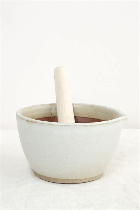 Medium Mortar Bowl with Surikogi Stick | Mortar, Bowl, Mortar and pestle