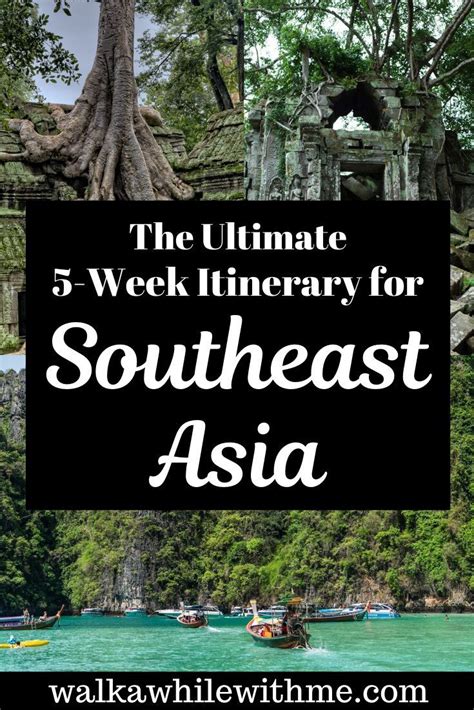 My 5 week itinerary for southeast asia – Artofit