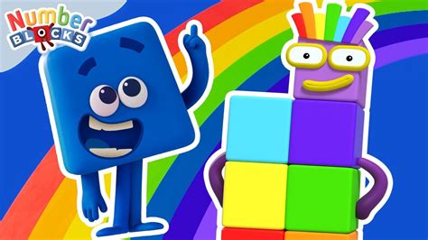 Counting Rainbows with Numberblocks! | Learn colours and counting | @LearningBlocks - YouTube